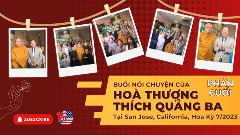 Buổi nói chuyện của Hoà Thượng Thích Quảng Ba
