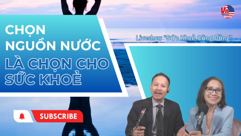 chọn nguồn nước là chọn cho sức khoẻ