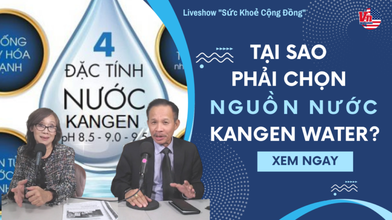 Tại sao phải chọn nguồn nước Kangen Water