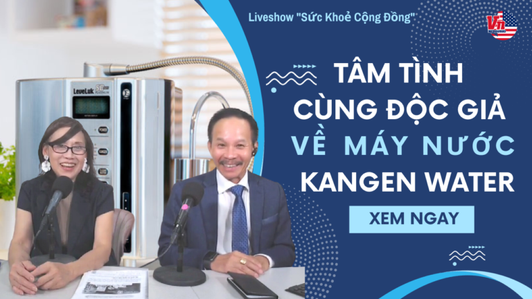 Tâm tình cùng độc giả về máy nước kangen water