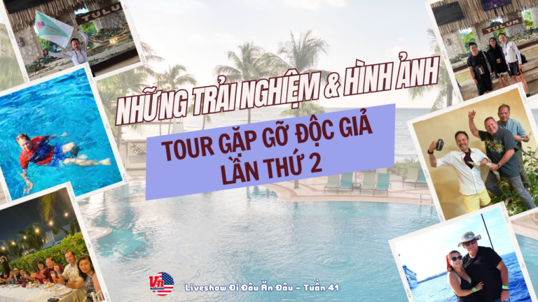 Những trải nghiệm & hình ảnh tour gặp gỡ độc giả lần thứ 2