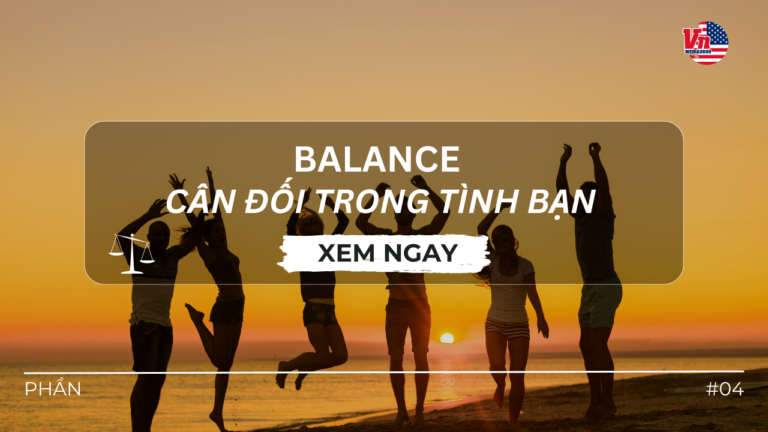 Cân đối trong tình bạn